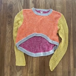 Crop sweater